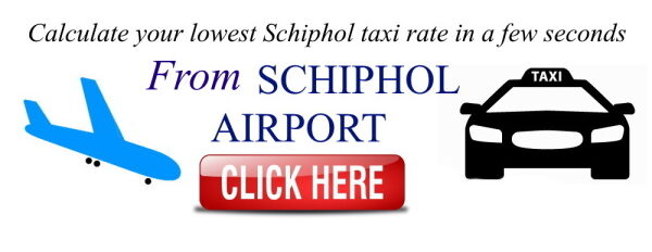 Schiphol taxi with fixed low rate